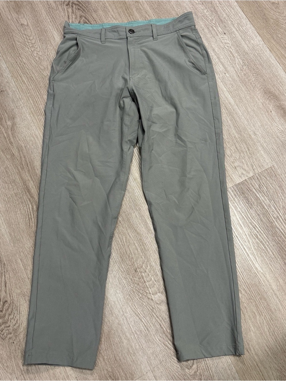Free Fly Performance Chino Pants Men's 32 x 30 Gray Stretch Outdoors Gapcore